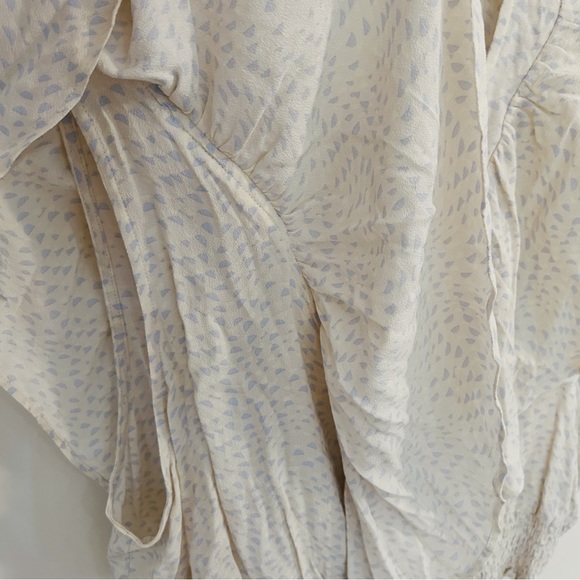 Open Edit Ruffle Smocked Crop Top - Picture 5 of 5